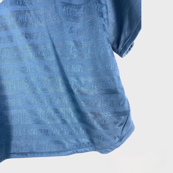 Nike F.C. Dri-fit Reversible Short Sleeve Blue Soccer Jersey - Picture 5 of 9